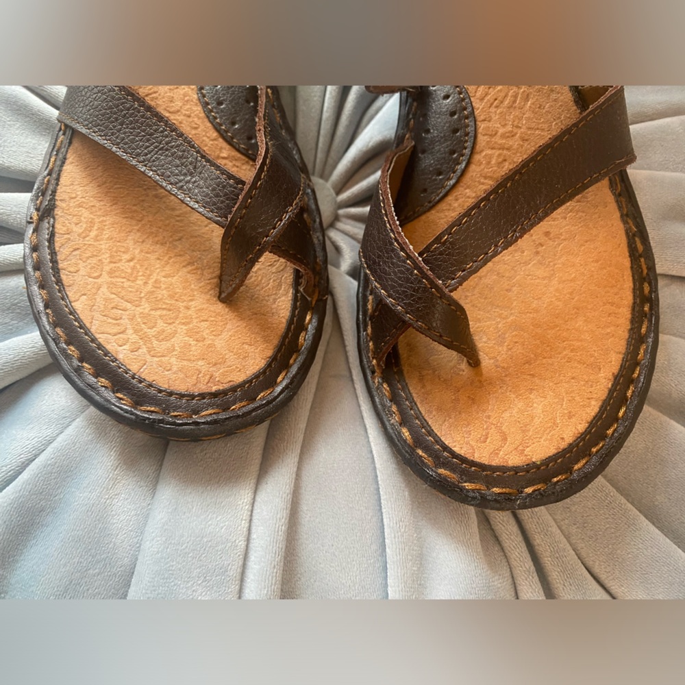 - Like NEW Bjorndal Sandals 6.5 Super Comfy Brown - Picture 6 of 6